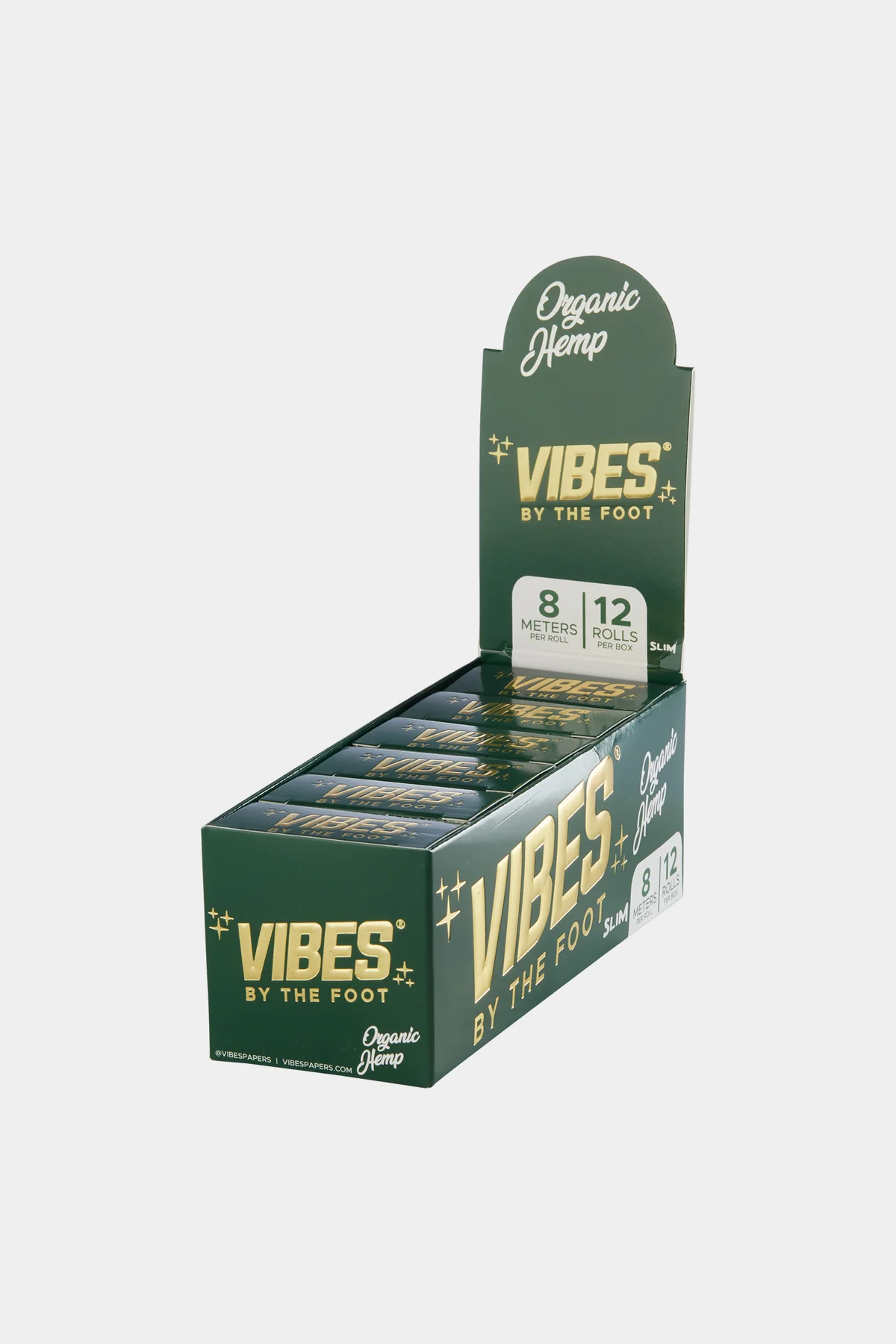 VIBES – BY THE FOOT – SLIM – DISPLAY BOX – 8 METER – 12 PACK